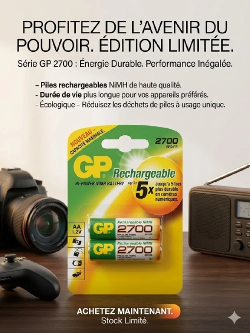 Pile  GP pour Xbox haut capacité