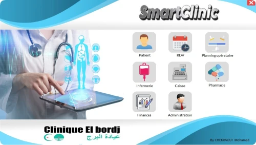 Logiciel ERP de gestion clinique Médico-Chirurgicale