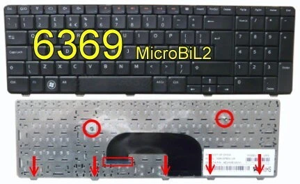 Clavier d'ordinateur Portable LAPTOP