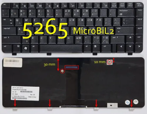 Clavier d'ordinateur Portable LAPTOP