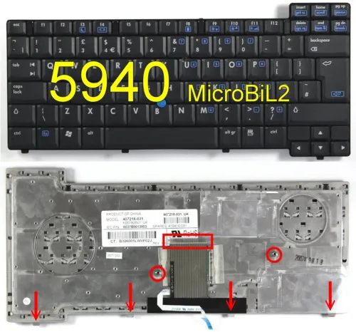 Clavier d'ordinateur Portable LAPTOP