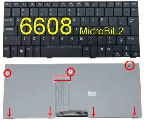 Clavier d'ordinateur Portable LAPTOP