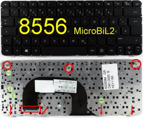 Clavier d'ordinateur Portable LAPTOP