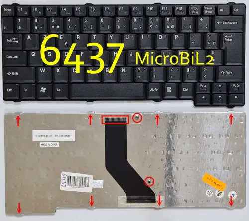 Clavier d'ordinateur Portable LAPTOP