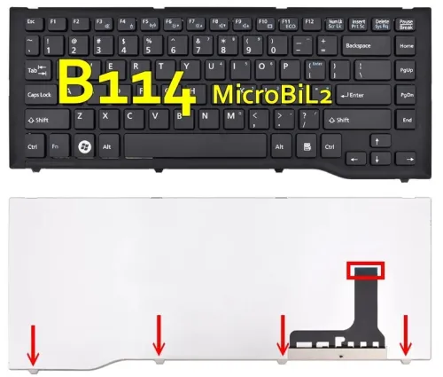 Clavier d'ordinateur Portable LAPTOP