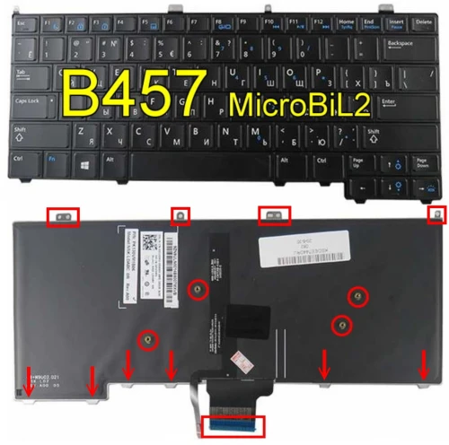 Clavier d'ordinateur Portable LAPTOP