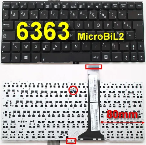 Clavier d'ordinateur Portable LAPTOP