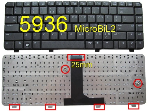Clavier d'ordinateur Portable LAPTOP