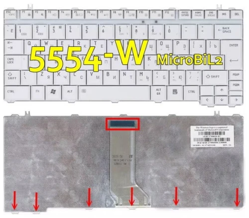 Clavier d'ordinateur Portable LAPTOP