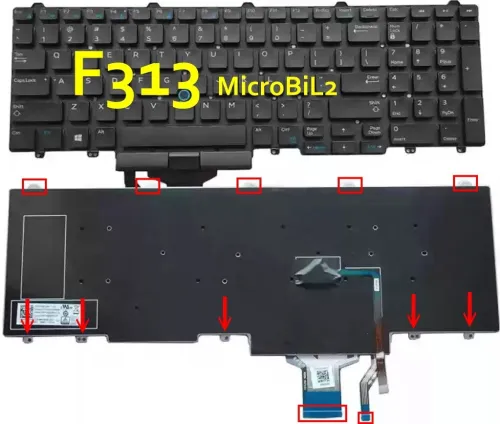 Clavier d'ordinateur Portable LAPTOP