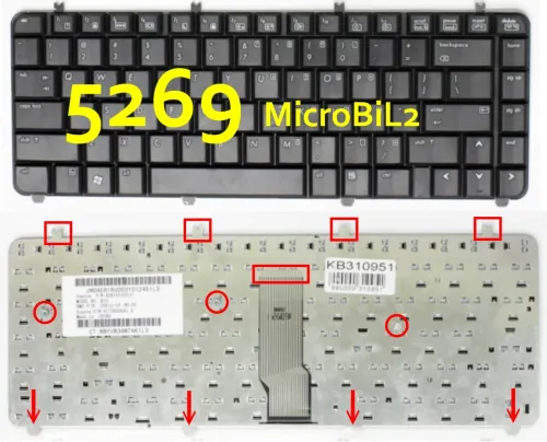 Clavier d'ordinateur Portable LAPTOP