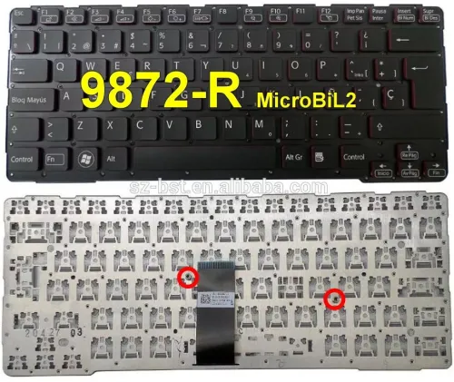Clavier d'ordinateur Portable LAPTOP