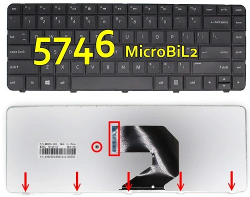 Clavier d'ordinateur Portable LAPTOP