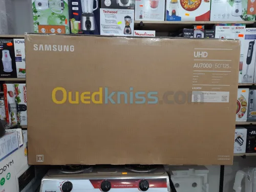 BOOM Promotion tv SAMSUNG  50 smart 4k uhd AU7000