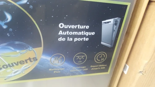 Promo lave vaisselle Maxwell 15 couverts inox inverter 10 ans de Garantie 