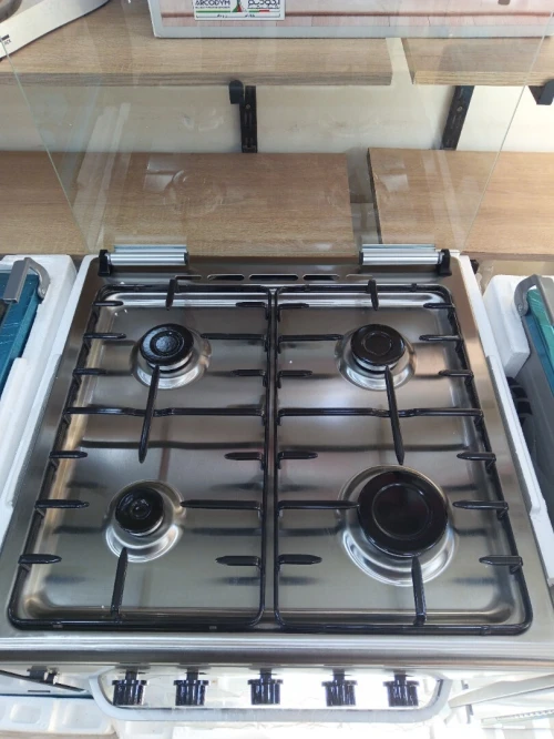 PROMO CUISINIÈRE CONDOR 4 FEUX INOX PITA PLUS VENTILÉ