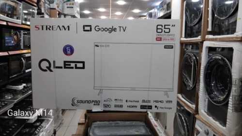 Promo TV stream 65 Qled 120HZ SoundPro Google TV Android 14 