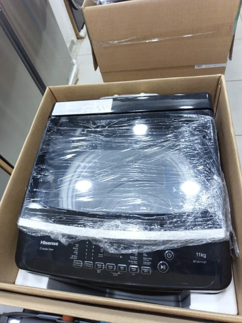 promo machine a laver Hisense top 11kg titanium grise