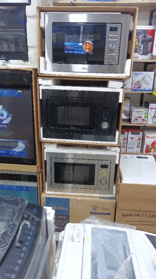 Promo micro onde encastrable midea / condor / noir inox 25L 28L