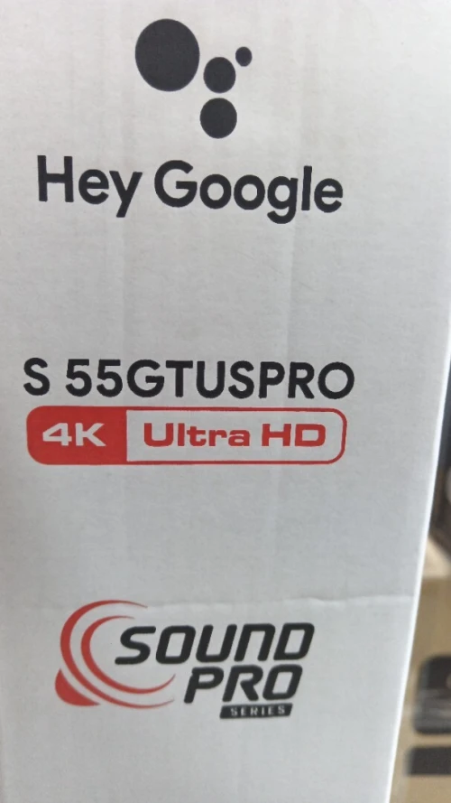 PROMOTION TV STREAM 55 GOOGLE TV SOUND PRO-HOME CINEMA 4K NEW 2025