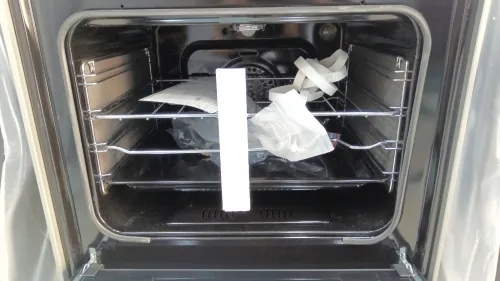 Promo cuisinière condor 4 feux 54L inox semi-fonte raviola ventilé