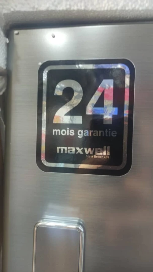 PROMO MAXWELL 580 SILVER-INOX INVERTER 10 AND DE GARANTIE COMPRESSEUR LG