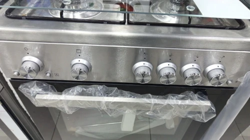 PROMO CUISINIERE BEKO INOX Ventilé thermocouple  4 feux 