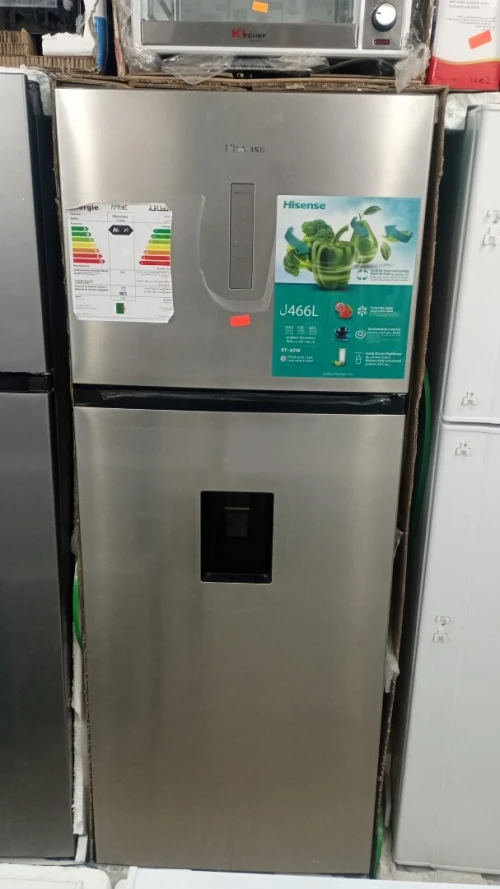 SUPER PROMO Réfrigérateur HISENSE RT-60W-INOX 466L NET /600L BRUT