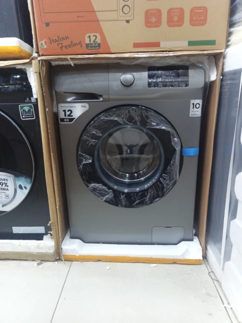 SUPER PROMO MACHINE À LAVER TCL 12KG INVERTER Vapeur STEAM WASH 1400TR/MIN