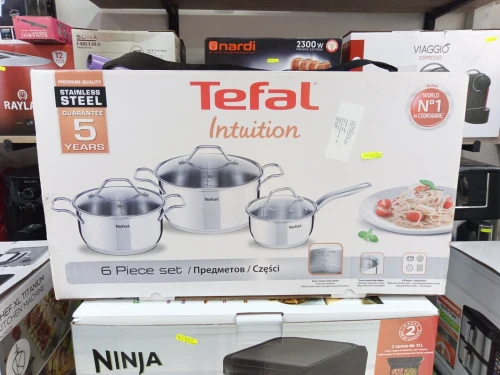 PROMO CASSEROLE TEFAL INTUITION 6PIECE SET AVEC MESUREUR