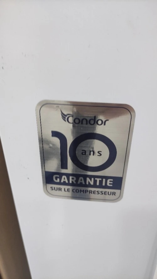 PROMO CONGELATEUR CONDOR 10 ANS DE GARANTIE INVERTER 130L BRUT NET 105L 