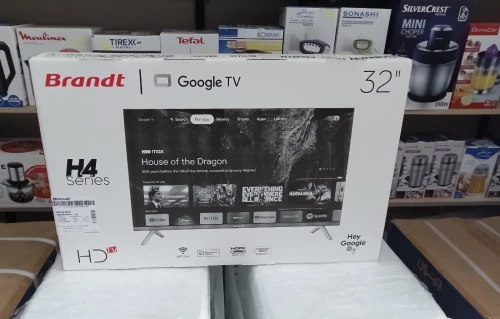 super promo tv Brandt 32 Google tv démo intégrée H4