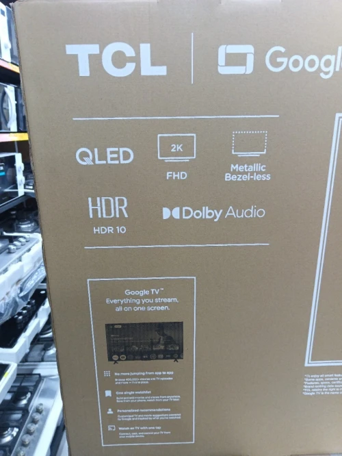 PROMO TV NEW TCL 50 QLED S5K GOOGLE TV