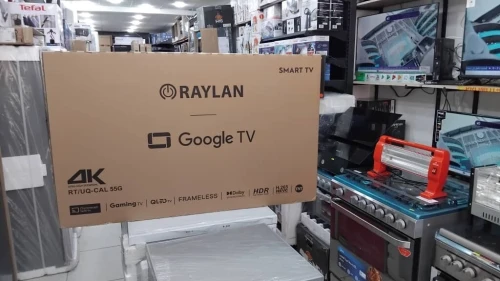 SUPER NEW PROMO TV QLED RAYLAN 55 GOOGLE TV 120HZ GAMING