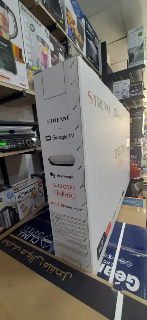 PROMOTION TV STREAM 43 GOOGLE TV (NEW 2024) S43GTF3 ANDROID 11 FULL HD