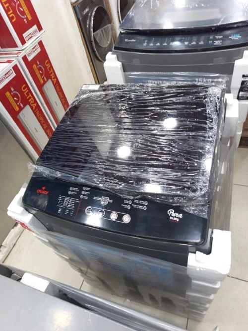 Promo machine a laver cristor 10.5kg Grise top