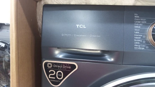 Promo Machine a laver TCL 10.5kg 20 ans de Garantie inverter direct drive vapeur