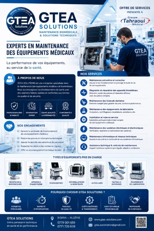 reparation des appareils medical