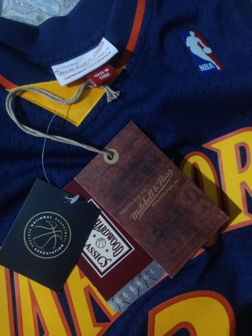 Maillot NBA Golden State Warriors Road 2009-10 Stephen Curry jersey Mitchell & Ness