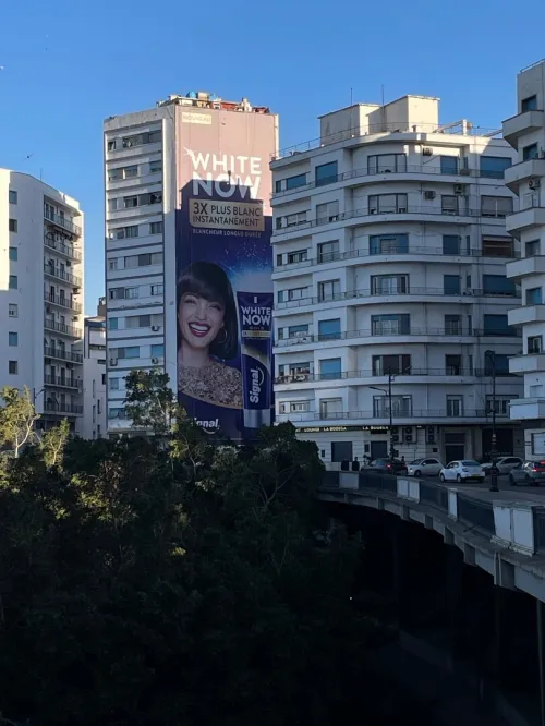 Bâche tendue professionnelle