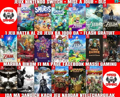 INSTALLATION JEUX NINTENDO SWITCH FLASHÉE / PUCÉE (+ FLASH GRATUIT + DLC) **