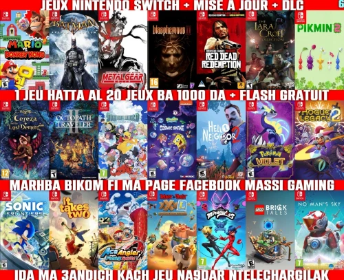 INSTALLATION JEUX NINTENDO SWITCH FLASHÉE / PUCÉE (+ FLASH GRATUIT + DLC) **