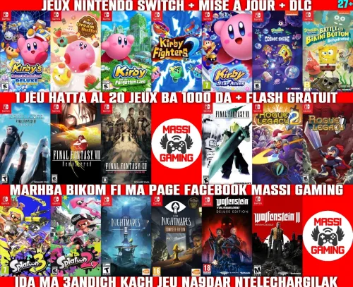 INSTALLATION JEUX NINTENDO SWITCH FLASHÉE / PUCÉE (+ FLASH GRATUIT + DLC + MISE A JOUR) --