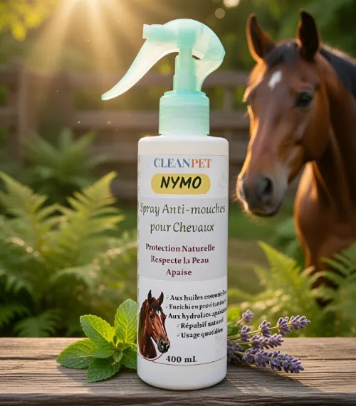 Spray répulsif à base d huiles essentielles et d hydrolats (Chevaux)