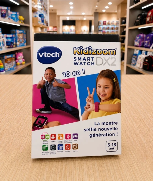 VTech Kidizoom Smartwatch DX2 rose montre digitale enfant