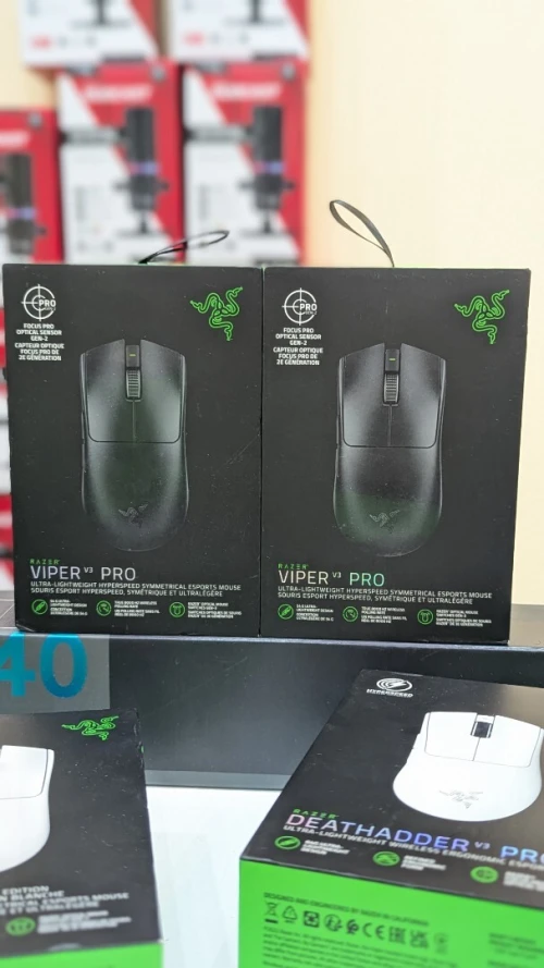 Viper V3 Pro ( 8K Hz HyperPolling Dongle Wireless ) - Black