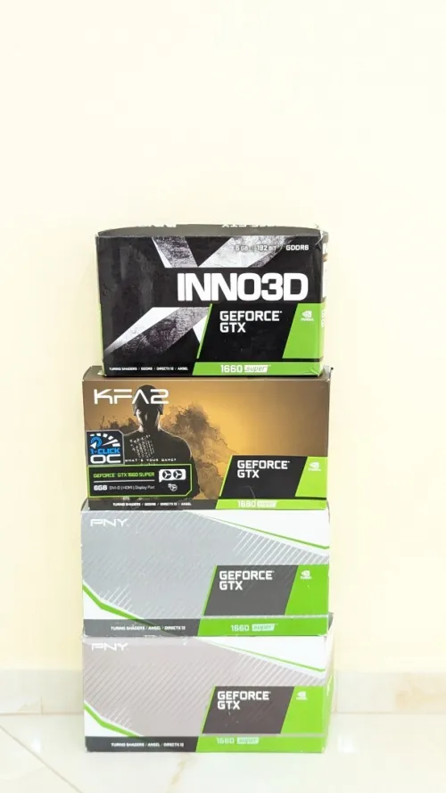 GTX 1660 Super / Inno3D / KFA2 / PNY/