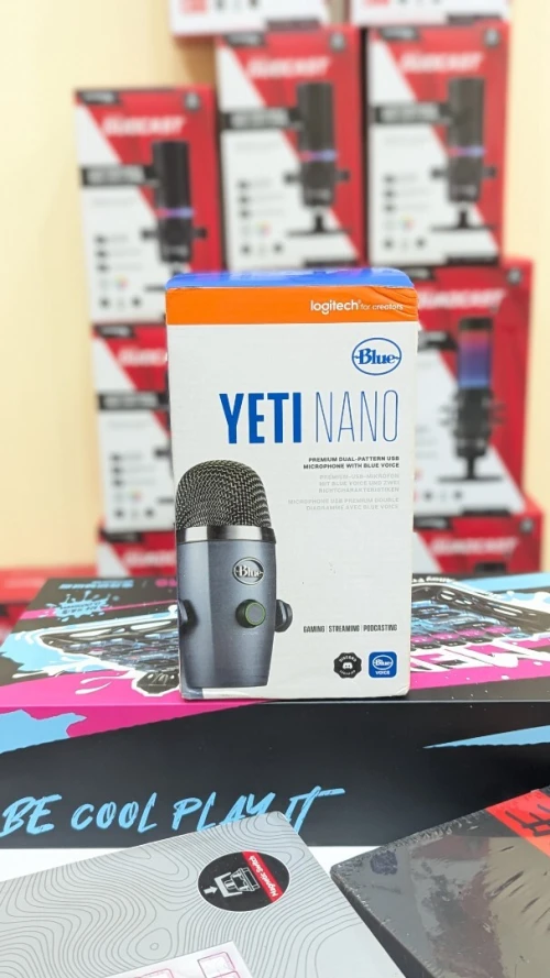 Logitech Blue Nano Yeti Silver