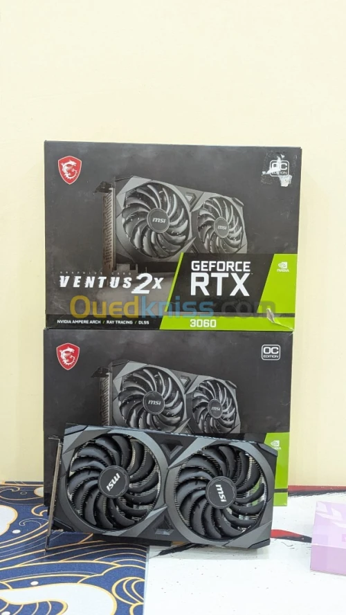 MSI RTX 3060 VENTUS 2X OC 12GO GDDR6