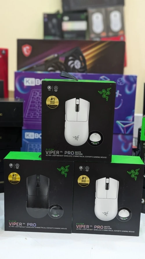 Razer Viper V4 Pro Focus Pro 50K HyperSpeed Wireless 8K HZ Gen-2
